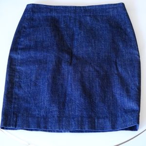 JCrew Denim mini skirt